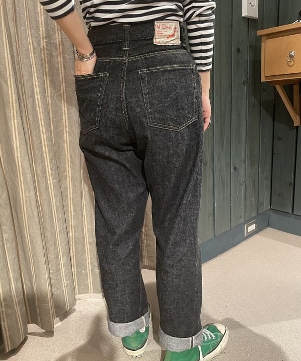 つぼさんの「BEAMS WOMEN｜BEAMS BOY / フライス 1cm ボーダー」を使ったコーディネート