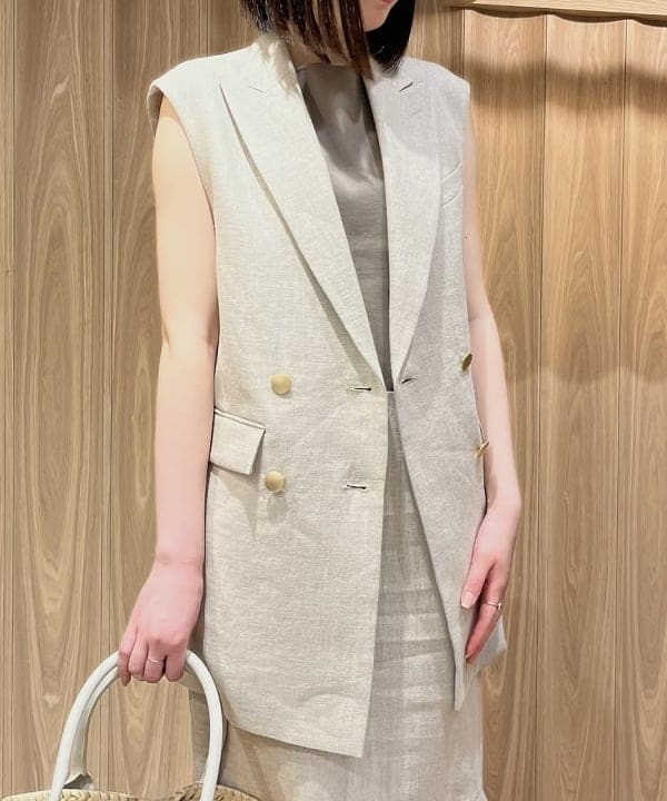 山田 千遥さんの「BEAMS WOMEN｜ヘルシー ニットキャミソール .M」を使ったコーディネート