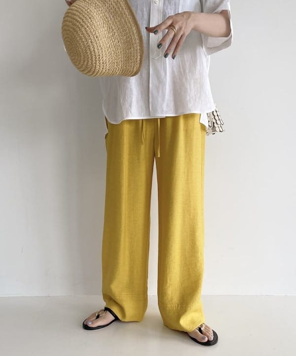 cammyさんの「BEAMS WOMEN｜GRILLO / ペーパー クロシェハット」を使ったコーディネート