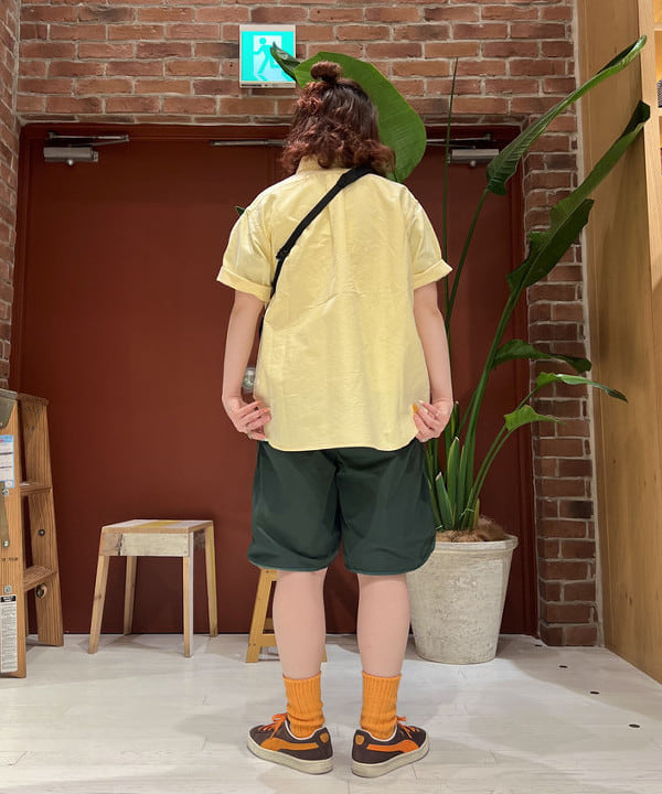 エノモト アミさんの「BEAMS WOMEN｜BEAMS BOY / パイピングショーツ」を使ったコーディネート