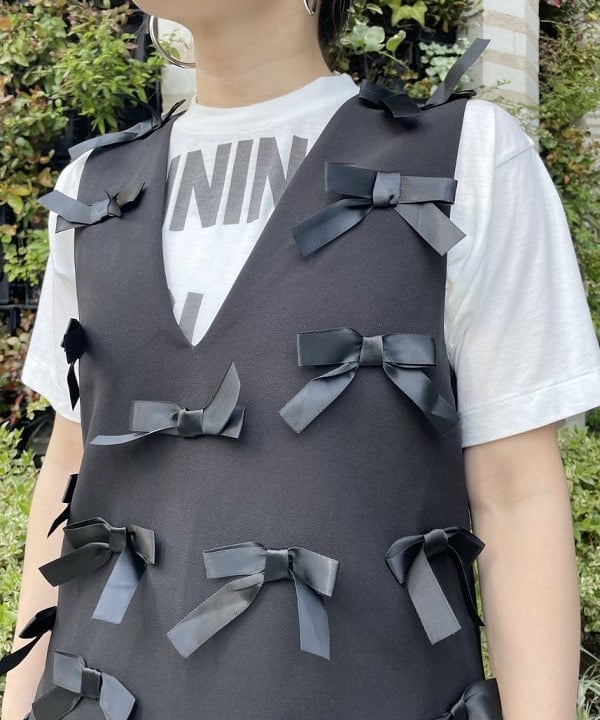 ハルキ　モモナさんの「BEAMS WOMEN｜BEAMS BOY 25th別注 / Disney Rattan Bascket」を使ったコーディネート