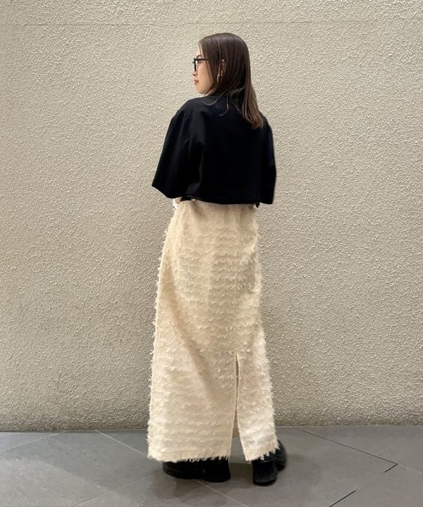 カタヤマ アヤさんの「BEAMS WOMEN｜noeyedia / メガネ ”NE-430”」を使ったコーディネート