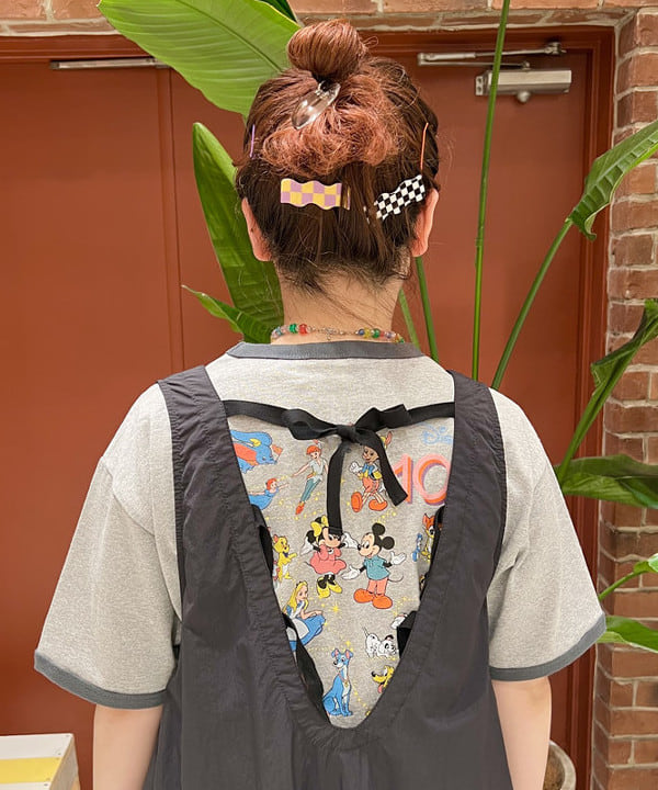 エノモト アミさんの「BEAMS WOMEN｜BEAMS BOY 25th別注 / Disney Rattan Bascket」を使ったコーディネート