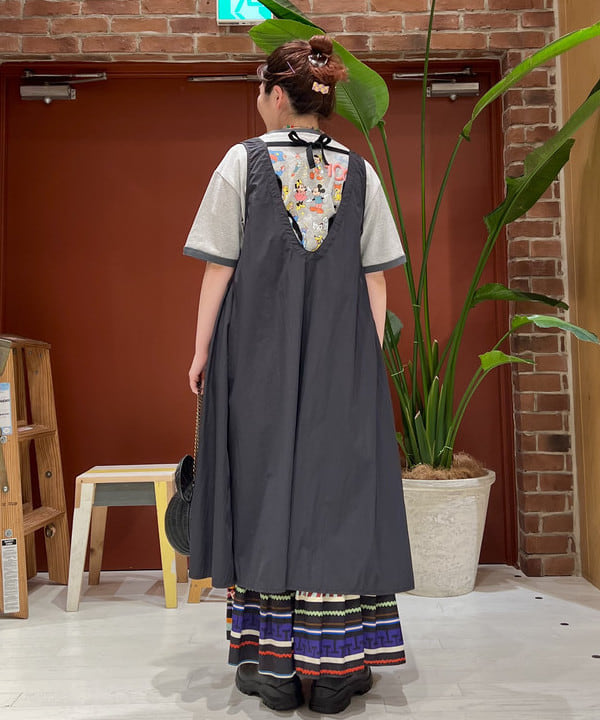 エノモト アミさんの「BEAMS WOMEN｜BEAMS BOY 25th別注 / Disney Rattan Bascket」を使ったコーディネート