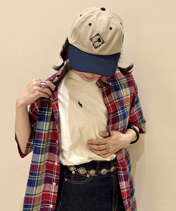 小原 もこさんの「BEAMS WOMEN｜BEAMS BOY / デニム 5ポケット マキシスカート」を使ったコーディネート