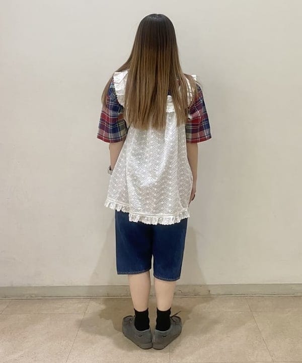 木村 海侑さんの「BEAMS WOMEN｜1/2ソリッド リブ ソックス」を使ったコーディネート