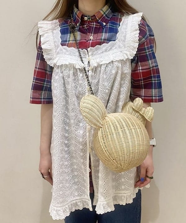 木村 海侑さんの「BEAMS WOMEN｜1/2ソリッド リブ ソックス」を使ったコーディネート