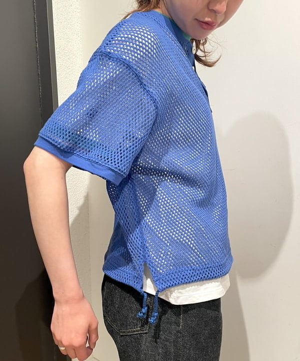 みかみさんの「BEAMS WOMEN｜Champion × BEAMS BOY / 別注 リンガーTシャツ」を使ったコーディネート