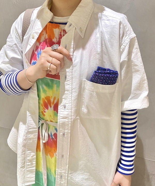 吉野 多恵さんの「BEAMS WOMEN｜デニム 5ポケット マキシスカート」を使ったコーディネート
