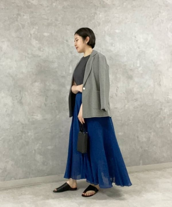 RIEKOさんの「BEAMS WOMEN｜GIANNI CHIARINI / CAMILLA レザートートバッグ」を使ったコーディネート