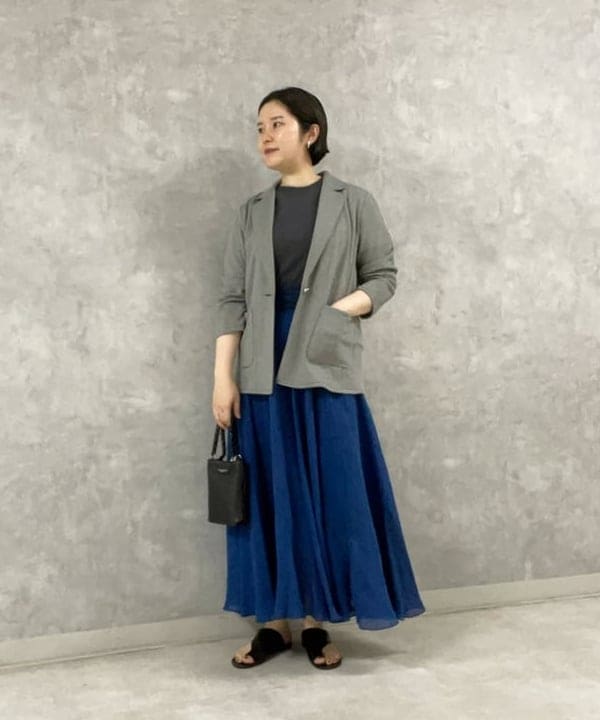 RIEKOさんの「BEAMS WOMEN｜GIANNI CHIARINI / CAMILLA レザートートバッグ」を使ったコーディネート