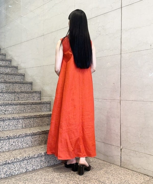 カワライさんの「BEAMS WOMEN｜VIOLAd’ORO / MIRO スプリットラタン バスケット トートバッグ」を使ったコーディネート