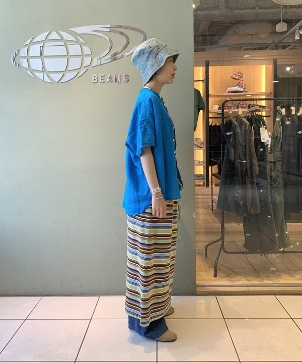 矢野(青木)優香さんの「BEAMS WOMEN｜」を使ったコーディネート