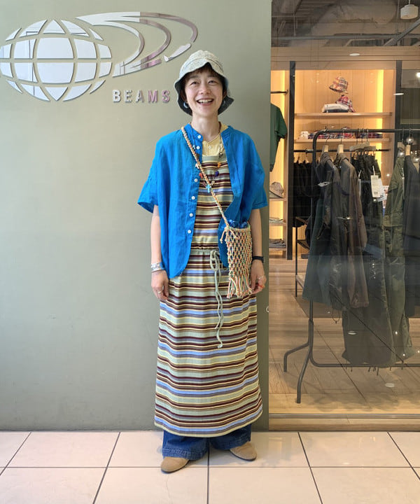 矢野(青木)優香さんの「BEAMS WOMEN｜」を使ったコーディネート