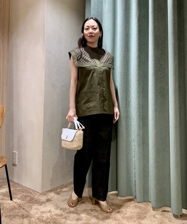 関 桂子さんの「BEAMS WOMEN｜PHILIPPE AUDIBERT / New Africa リング ゴールド」を使ったコーディネート