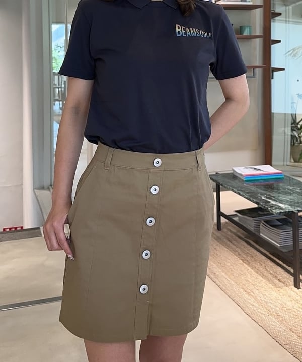 BEAMS GOLF ポロシャツとスカートセット BEAMS GOLF ポロシャツ・スカートセット