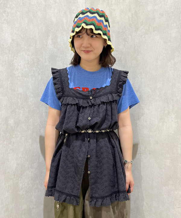 るーたまさんの「BEAMS WOMEN｜BEAMS BOY 25th別注 / Disney Rattan Bascket」を使ったコーディネート