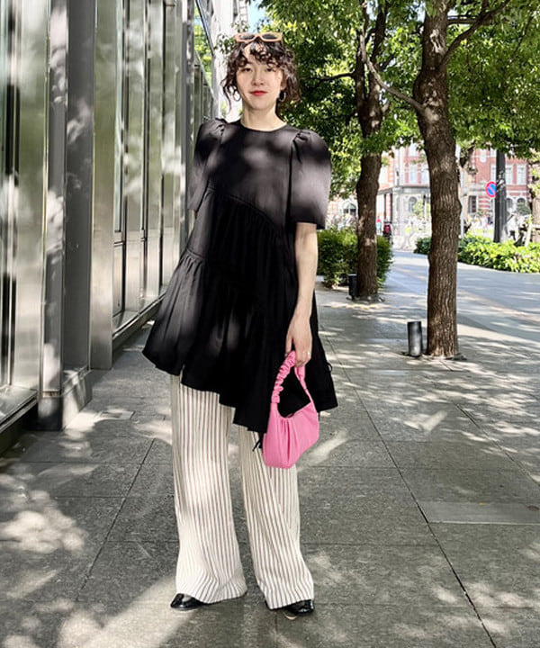 GHOSPELL Pia Ruched Dress ギャザーワンピース GHOSPELL（ゴスペル）の「GHOSPELL Pia Ruched Dress