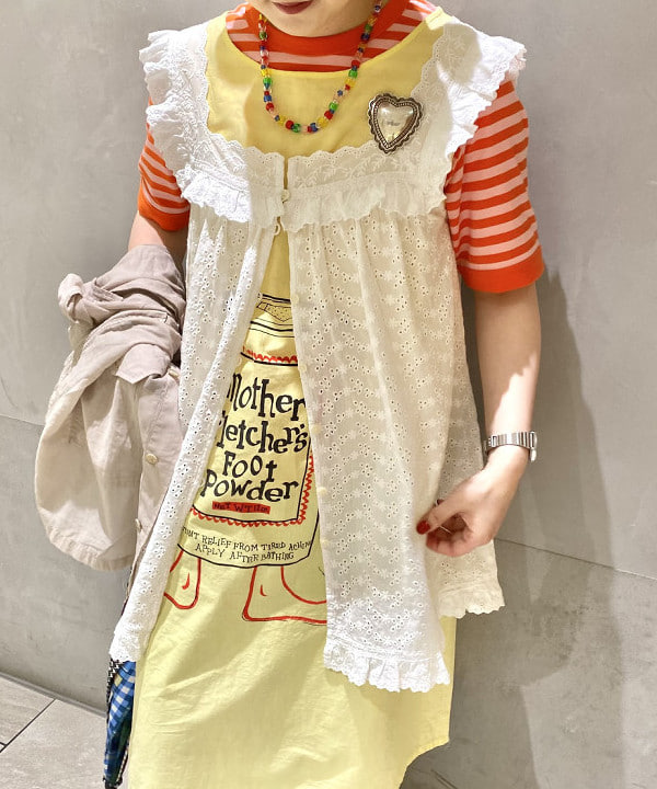 吉野 多恵さんの「BEAMS WOMEN｜BEAMS BOY / チェック クレイジー アンブレラ」を使ったコーディネート