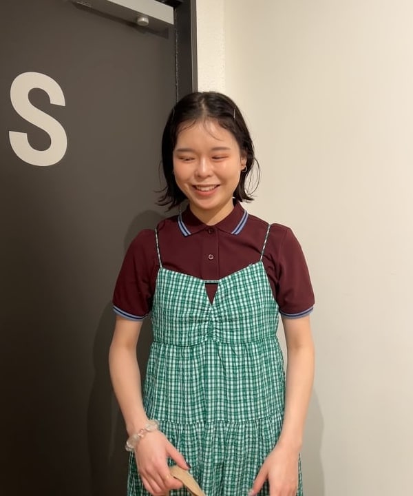 早川 萌子さんの「BEAMS WOMEN｜FRED PERRY &times; Ray BEAMS / 別注 ポロシャツ G3600」を使ったコーディネート