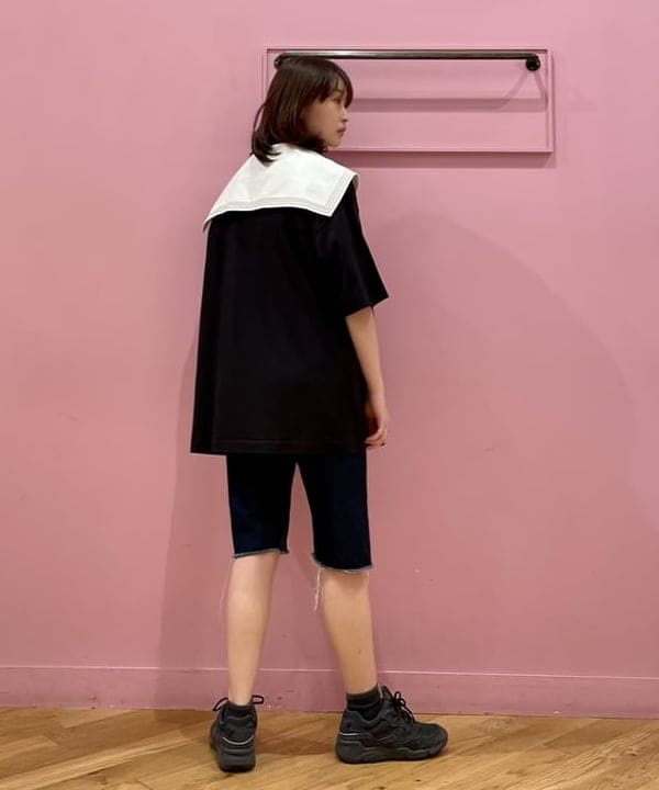 水野 萌香さんの「BEAMS WOMEN｜orSlow × BEAMS BOY / 別注 Cut Off Shorts」を使ったコーディネート