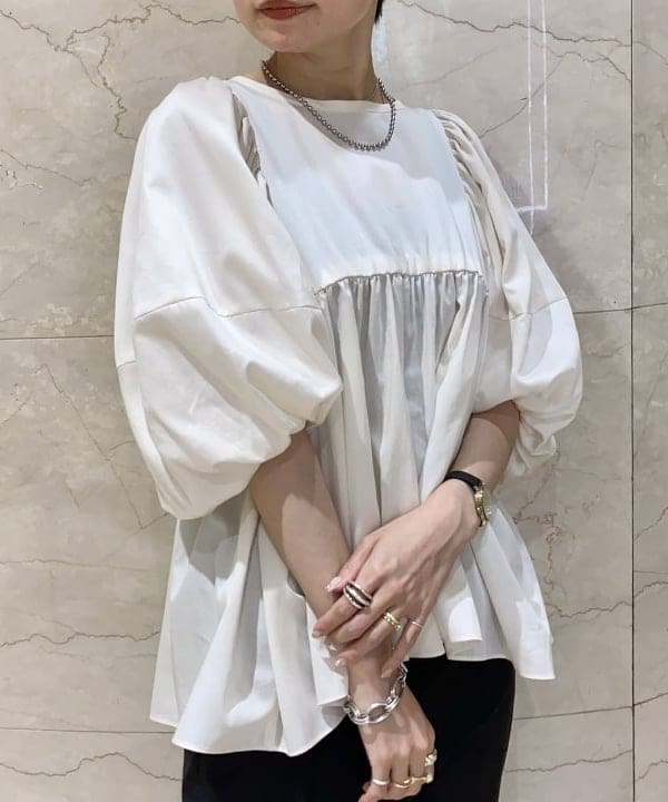 SANOさんの「BEAMS WOMEN｜TOFF&LOADSTONE × Demi-Luxe BEAMS / 別注 レヴューミニ ライトシュリンク ショルダーバッグ」を使ったコーディネート