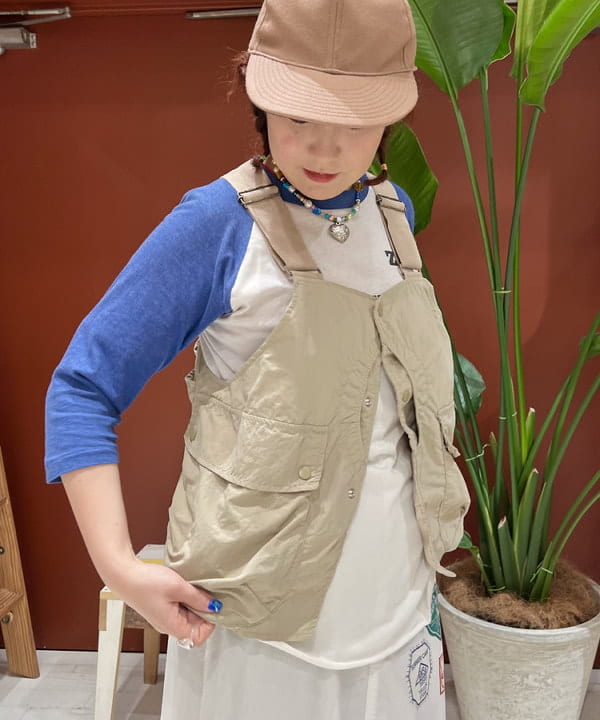 エノモト アミさんの「BEAMS WOMEN｜DECHO × BEAMS BOY / C/T Ballcap」を使ったコーディネート