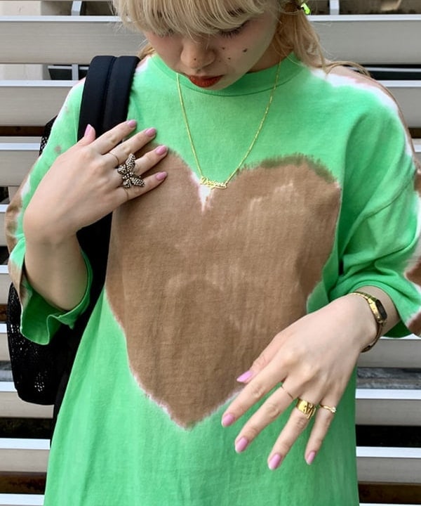 ナツハさんの「BEAMS WOMEN｜BEAMS BOY / GOLDメッキ 0.8mm リング」を使ったコーディネート