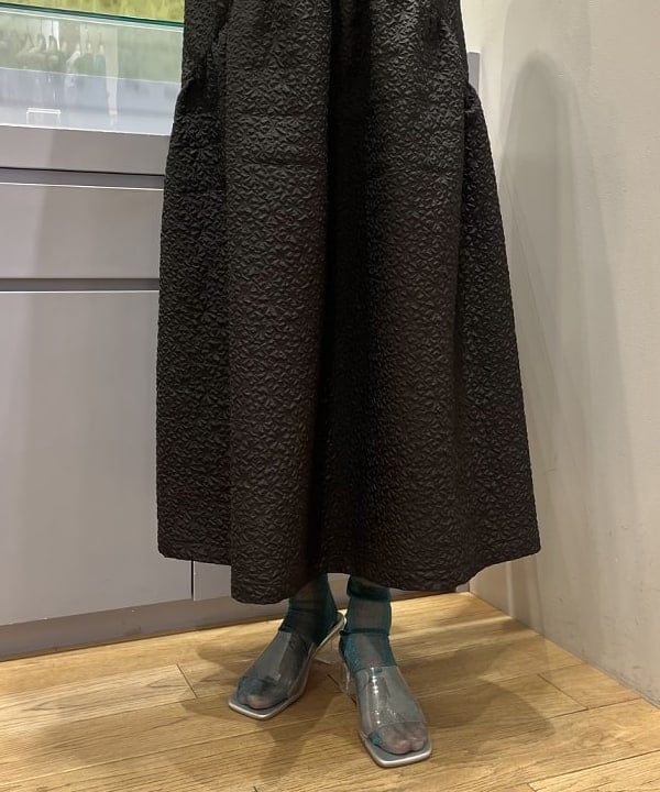 Yumenoさんの「BEAMS WOMEN｜Ray BEAMS / クリア ヒール サンダル」を使ったコーディネート
