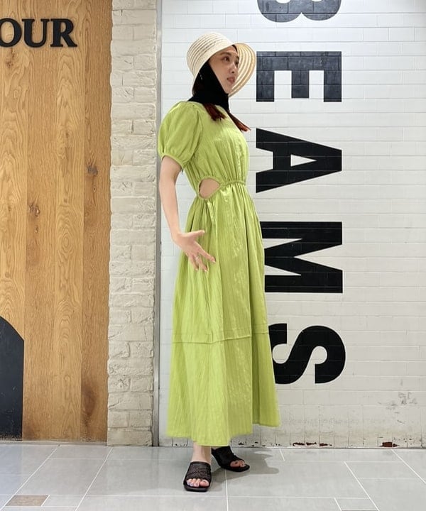ちりこさんの「BEAMS WOMEN｜Ray BEAMS / メッシュ ヒール サンダル」を使ったコーディネート