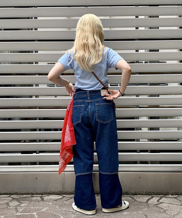 ナツハさんの「BEAMS WOMEN｜BEAMS BOY / オンブレチェック ウエスタンシャツ ベスト」を使ったコーディネート