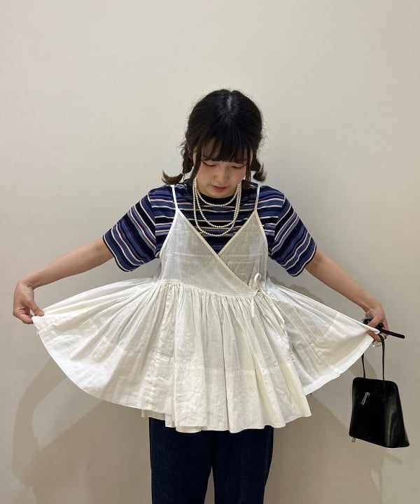 小原 もこさんの「BEAMS WOMEN｜orSlow / 別注 Monroe Pants Special」を使ったコーディネート