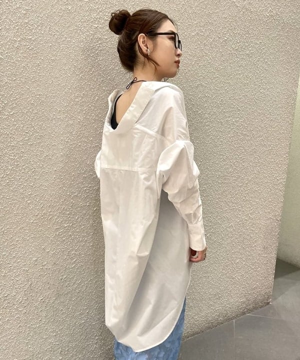 カタヤマ アヤさんの「BEAMS WOMEN｜noeyedia / メガネ ”NE-430”」を使ったコーディネート