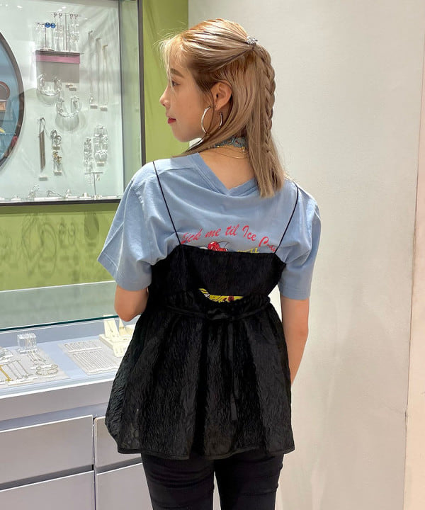 おミツさんの「BEAMS WOMEN｜RED CARD TOKYO &times; Ray BEAMS / 別注 Grape デニム」を使ったコーディネート