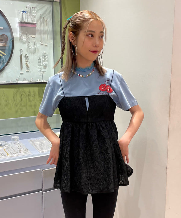 おミツさんの「BEAMS WOMEN｜RED CARD TOKYO &times; Ray BEAMS / 別注 Grape デニム」を使ったコーディネート