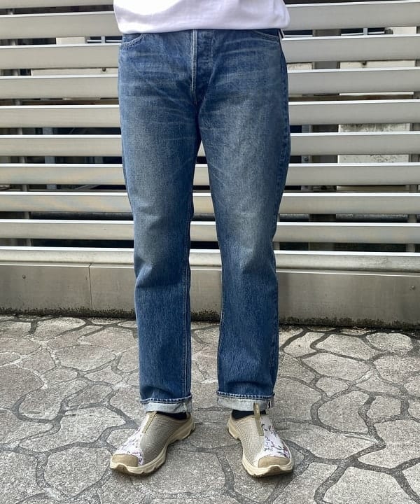 りゅうりゅうさんの「BEAMS WOMEN｜orSlow / STANDARD DENIM 105 2Year Wash」を使ったコーディネート