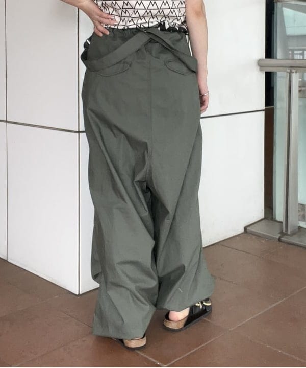 にしだてさんの「BEAMS WOMEN｜BEAMS BOY / US ARMY オーバー パンツ」を使ったコーディネート