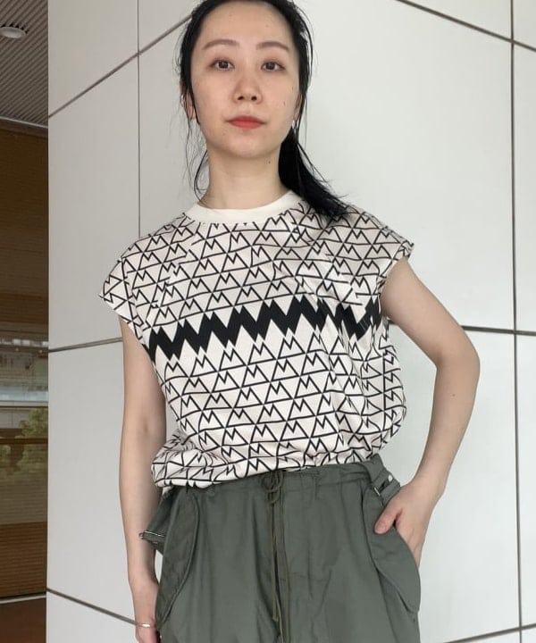 にしだてさんの「BEAMS WOMEN｜BEAMS BOY / US ARMY オーバー パンツ」を使ったコーディネート