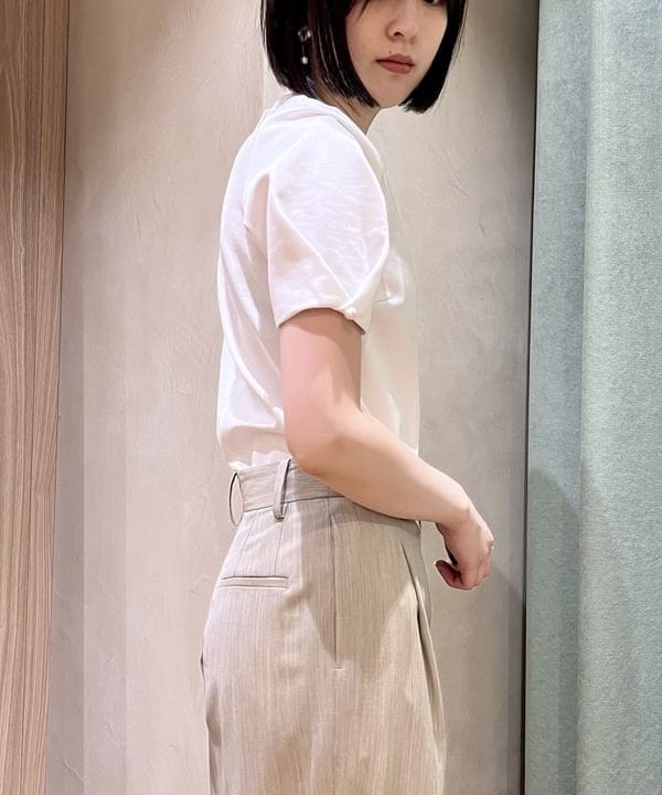 山田 千遥さんの「BEAMS WOMEN｜jour couture × Demi-Luxe BEAMS / 別注 more.イヤリング」を使ったコーディネート