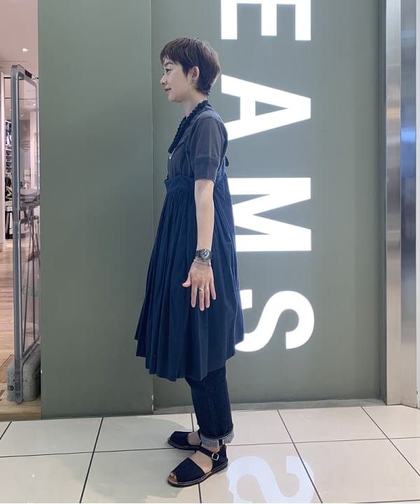 矢野(青木)優香さんの「BEAMS WOMEN｜」を使ったコーディネート