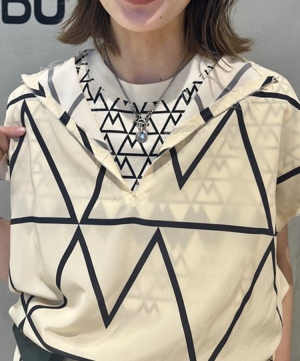 サワイさんの「BEAMS WOMEN｜maturely / Logogram Print Dress」を使ったコーディネート