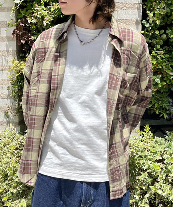 トラ吉さんの「BEAMS WOMEN｜BEAMS / チェック ミニレギュラー イージーシャツ」を使ったコーディネート