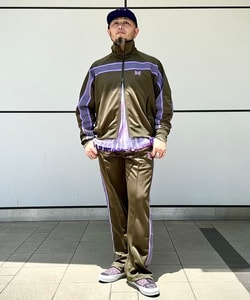 NEEDLES × BEAMS 別注 TRACK JACKET オリーブ M | cair4youth.com