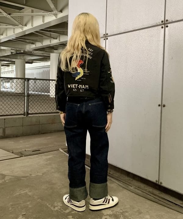ナツハさんの「BEAMS WOMEN｜【別注】BUZZ RICKSON'S / USアーミーDENIM」を使ったコーディネート