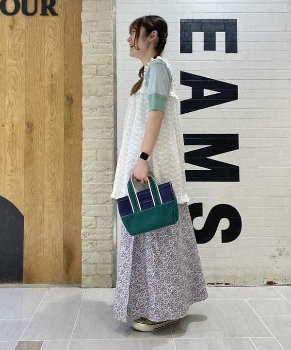 木村 海侑さんの「BEAMS WOMEN｜L.L.Bean × BEAMS PLUS ＆ BEAMS BOY / Deep Bottom Deluxe Boat and Tote Mini」を使ったコーディネート