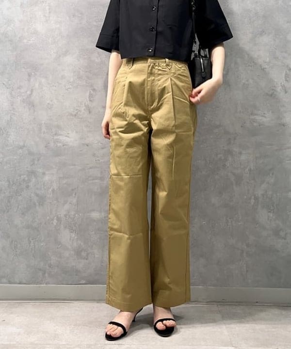 山田 千遥さんの「BEAMS WOMEN｜GIANNI CHIARINI / ALIFA レザーショルダーバッグ S」を使ったコーディネート