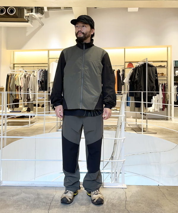 エドウィン　バーシティジャケット　COMOLI × BEAMS似 COMOLI × BEAMS バーシティジャケット＆スウェットセットアップ