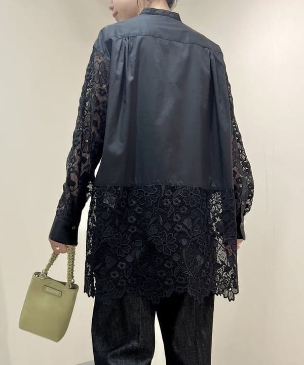 中丸　栞さんの「BEAMS WOMEN｜GIANNI CHIARINI / CAMILLA レザートートバッグ」を使ったコーディネート