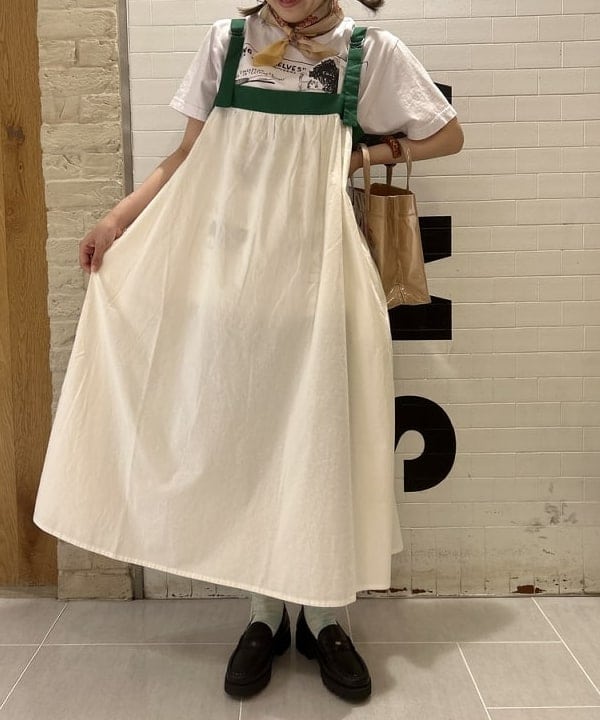 小原 もこさんの「BEAMS WOMEN｜BEAMS BOY / BBロゴ ショップバック」を使ったコーディネート