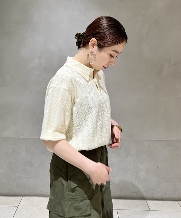 大川 美咲さんの「BEAMS WOMEN｜BEAMS / ビッグ 6ポケット カーゴパンツ」を使ったコーディネート